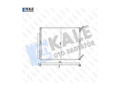 KALE 342470 Klıma Radyatoru Land cruıser 3.0 d-4d   4.0 03-10 (Kurutucu Ile) 2010987 8153045 8153054 88460 8846006061 8846030780 8846030790 8846030800 8846035320 8846135150