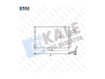 KALE 343315 Klıma Radyatoru C30   C70 Iı Convertıble   S40 Iı   V50 D5   2.4ı   T5   D5 04-12 (Kurut 1012707 1230987 1251092 1251964 1300466 1300467 1305492 1306398 1306399 1306756