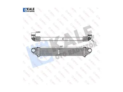 KALE 345150 Turbo Radyatoru C30 C70 Iı S40 Iı V50 30741631 31317905 31338118 3M519L440DF 8ML376756331 96474