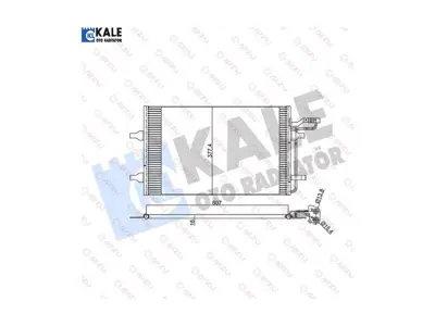 KALE 345590 Klıma Radyatoru  C30 C70 Iı S40 Iı V50 31292022 31356000 31418512 4N5H19710BF 4N5H19710BG 4N5H19D989BB 731M15A 8113025 8600889 8601633