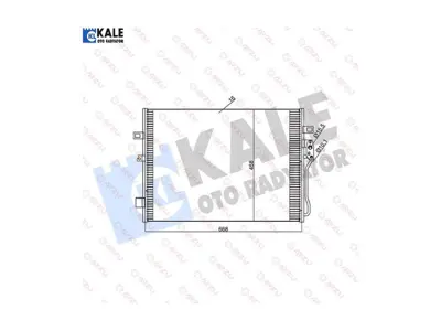 KALE 345680 Klıma Radyatoru  Dodge Journey Freemont 5058445aa 63038239AA 68038239AA 68102117AA 711M68 8042089 940342 K68038239AA K68102117AA