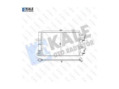 KALE 345735 Klıma Radyatoru  Jaguar S-Type Xf Xf Sportbrake 2C2Z9461 2C2Z9461XP 4825941 4945635 4R8319C600CA 8153057 884600R030 884603R030 8846042110 8FC351318601