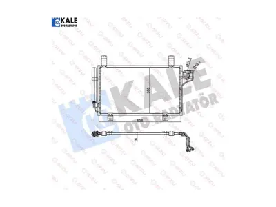 KALE 345750 Klıma Radyatoru  Mazda Cx-5 940326 940327 cf20175 DCN44009 KD4561480 KD4561480A KD6261480 KD6261480A KF0361480A KF0361480B