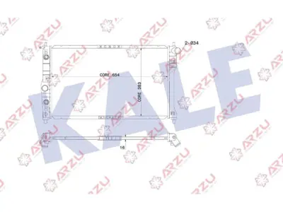 KALE 345880 Su Radyatoru Leganza Nubıra 1313010 1313011 61661 61662 61666 61667 616671 8MK376762581 8MK376762591 8MK376762601