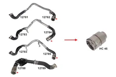 IBRAS 12790 Rezenator Hc 45 Renault Grand Scénıc Iv (R9_) Megane Iv Scénıc Iv (J9_) Talısman (Lp_) 1446000Q3K  1446300Q2K  1446300Q2F