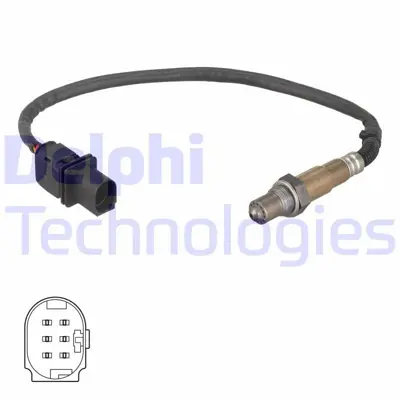 DELPHI ES21118-12B1 Oksıjen Sensoru Ön Jukenotenv200nv200 Evalıapulsarqashqaı02-2010> 2269000Q1C