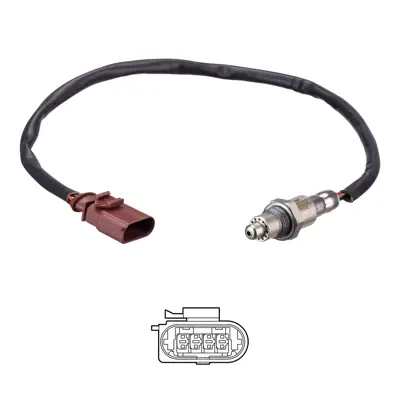 DELPHI ES21155-12B1 Lambda Sensoru 13>17 Golf7  475mm 