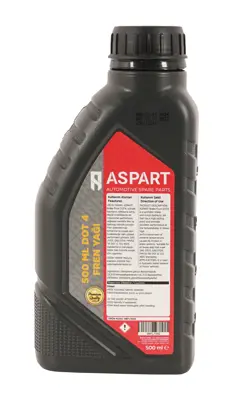 ASPART 9BFL1002 Hidrolik Dot 4 Sarı 500gr. Koli : 24 Ad. 