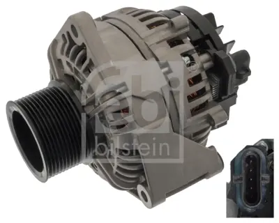 FEBI BILSTEIN 48951 Alternator 24v 100amper Mercedes-Benz Actros Mp2 / Mp3 1844 Ls, Lls A0131544202