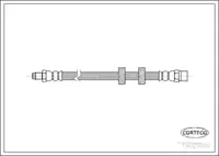 CORTECO 19025850 Brkh Volvo Front 3546813