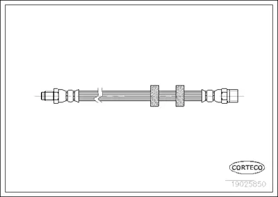 CORTECO 19025850 Brkh Volvo Front 3546813