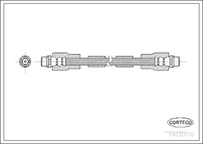 CORTECO 19031070 Brkh Audı A8-Vw Passat Front 4D0611707H