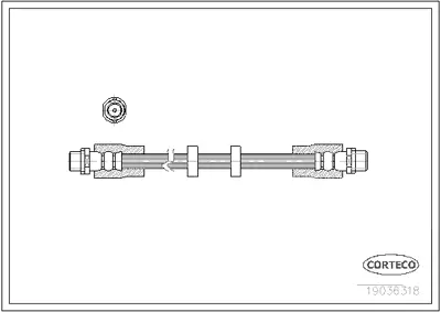 CORTECO 19036318 Brkh Audı A6 Allroad, Avant Front 