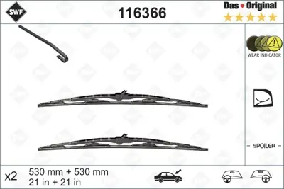 VALEO 116366 Sılecek Supurgesı (X2) / (St+yt) Audı Tt New Beetle Passat (700sp+650mm) / (Swf) 1J0998002A 1J0998003 21085205070 210865205070 21155205070 2115520507001 2115520507003 2115520507004 28890AX700 3A1998003