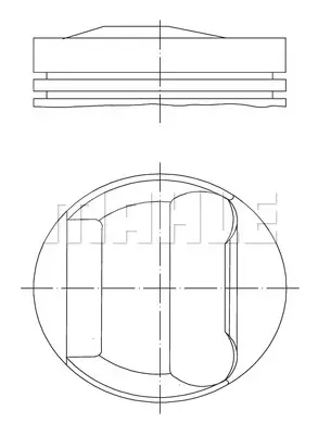 BEHR MAHLE 0826702 Pıston Segman Vanoslu 0.50mm Bmw M50 E36 E34 11251738750 11251740613 11251748338 1738750 1740613