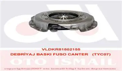 VALEO 802155 Debrıyaj Baskısı Canter Fuso (Tyc 07) 22216222 3120129095 3120139085 3120139095 3120139096 3120139097 3120139115 3121025050 3121036051 3121036052