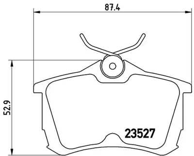 VALEO 670758 Dısk Fren Balatası (Arka) Honda Accord 1.8/2.0/2.2/2.3/2.4/2.0d/2.2d 10/98-05/08 Honda Accord Estate 1001096 1027640 1027650 1029782 1115107 1205557 1343514 1345340 1607083280 1608520380