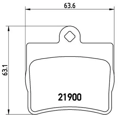 VALEO 670763 Dısk Fren Balatası (Arka) Mercedes C180 1.8 06/93-10/00 Mercedes C200 2.0/2.0d/2.2d 06/93-05/00 Merc A024205120