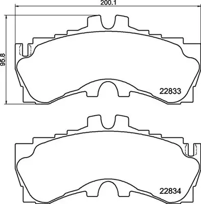 VALEO 670609 Dısk Fren Balatası (Ön) Lexus Lc 500 5.0 11/16> Lexus Lc 500h 3.5 11/16> Lexus Ls 500h 3.5 11/17> 446511010