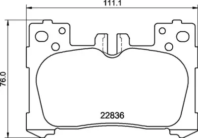 VALEO 670610 Dısk Fren Balatası (Arka) Lexus Lc 500 5.0 11/16> Lexus Lc 500h 3.5 11/16> Lexus Ls 500h 3.5 10/17> 44660W010 44660W020 446611010 446650130 446650150 446650160 446650170 446650180 446650190 446650200