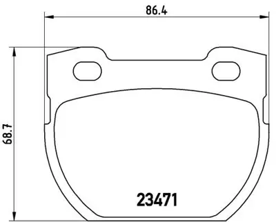 VALEO 670762 Fren Balatası Arka Defender 1050686 SFP000130 SFP000160 SFP000160L SFP000250 SFP000280 STC1277 STC1601