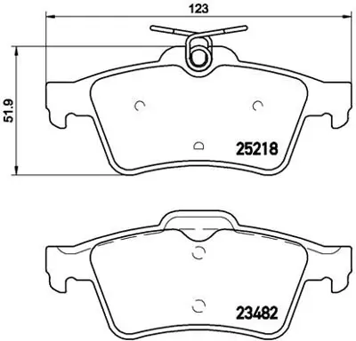 VALEO 670358 Dısk Fren Balatası (Arka) Peugeot 508 1.6/1.6d/2.0d 11/10> Peugeot 508 Rxh 2.0d 10/14> Peugeot 508 S 1012799240 1233679 1279924 12799240 1304242 1324300 13322091 1360254 1360304 1360306