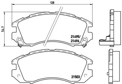 VALEO 670691 On Fren Balatası Subaru Impreza 1.6ı Awd 1.8 Iawd 2.0ı Awd 92 00 Legacy 2.0 2.2 90 98 1V583328Z 1V5D3328Z 1Y2Y3328Z 25296FA041 26269AA141 26269FA000 26290000 26290020 26290AA000 26290AA020