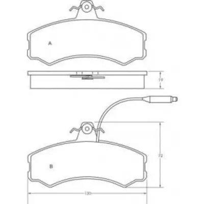 VALEO 671239 Fren Balatası Iveco Mastıff 08> 1506550 1611458680 30666300 30992000 32708200 32796000 424695 4246B4 4246N5 424833