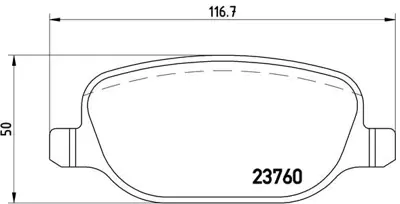 VALEO 671029 Dısk Fren Balatası (Arka) Alfa Romeo 159 1.8/1.9/2.2/3.2/1.9d/2.0d/2.4d 06/05-11/11 Alfa Romeo Brera 1001096 1027640 1027650 1029782 1133447 1205557 1205697 1207518 1223682 12765397