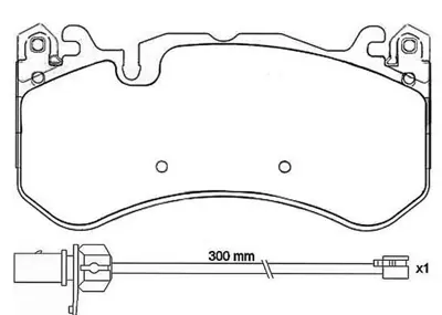 VALEO 671133 Dısk Fren Balatası (Ön) Audı Rs6 Quattro 5.0 04/08 - 08/10 Audı Rs7 Sb Quattro 4.0 01/13> 1368558 1464435 1605079 1605138 1605195 1638558 1K0698151 1K0698151C 1K0698151E 2442856