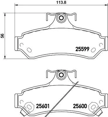 VALEO 671366 Arka Fren Balatası Toyota Rav 4 Iıı 06-11 Camry 06-11 19184917 44650T010 44654206079 446602220 446606020 446606030 446606060 446606070 446606080 446606090