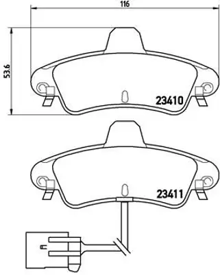 VALEO 671899 Arka Fren Balatası Cougar 98>01 Mondeo 93>00 1022079 1025911 1073731 1073732 1074971 1074972 1079347 1079348 1088934 1088938