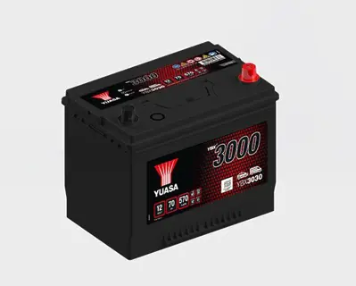 YUASA 1012177 Aku 12v 70 Ah Yuasa 3000-Asıa D26(264*175*225) 