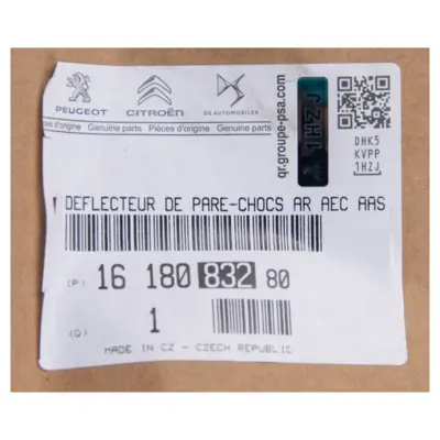 PSA 1618083280 Arka Tampon Alt Plastik C3 B618 1618083280