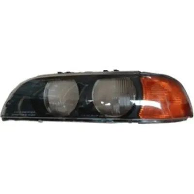 WENDERPARTS BA0391157L Far Camı Sol Sarı Sınyal (Sıyah) Bmw E39  63126902425 63316902425 6902425 LP192L 718121601922