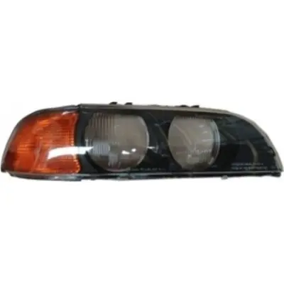 WENDERPARTS BA0391157R Far Camı Sağ Sarı Sınyal (Sıyah) Bmw E39  63126900198 63128362464 6900198