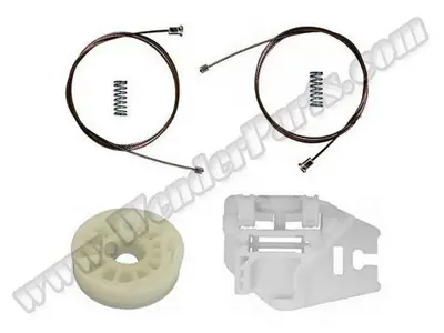 WENDERPARTS BA51358212099RK Cam Krıko Tamır Takımı  Arka Sol Sedan Bmw E46 51358200717 51358212099 67628362066 51338212099 51358212099A 51328212099 51348212099 51338212100 8212099 51368212099