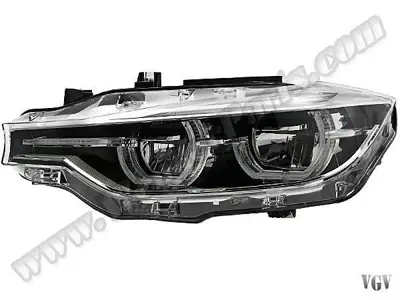 WENDERPARTS BA63118492473 Komple Far F30-Lcı Sol Led Black-Lıne 2016-18 Bmw 63118492473