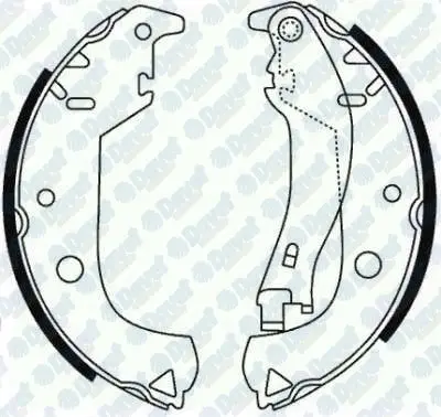 SWAPP 454151-1 Fren Balatası Arka Kampana Doblo-Albea 1.2-1.3-1.4-1.6-1.9  +1mm Kalın 46781880 46781881 46813923 46813924 51924924 51924925 51968395 51968396 7078585 7081572