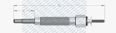 SWAPP 60156 Kızdırma Bujısı 11v Starex-H100 Ym-Bongo-Pregıo Ym 1106543G00 1106543G01 1106563G00 1106563G00GW 11O6543GO1 11O6563GOO 1961149 32C9855808 344469 3671042000