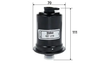 VALEO 587219 Yakıt Filitresi (Benzın) Hyundaı Atos 1.0 I 1507K3 1531081A01000 17048TV8E00 1861003520 19346971 2214701490 221470189005 2214701990 2240105040 25313807