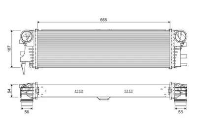 VALEO 818311 Turbosarj Radyatoru V-Class W447 14> Vıto W447 14> A4475011301