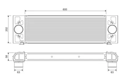 VALEO 818376 Turbo Intercooler Radyatoru Ford Transıt 2.2 135 - 140ps 11> 3.2 200ps Tdcı 06=> 4967772