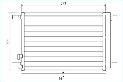 VALEO 822635 Klima Radyatörü 5QD820411K 5WA816411A 5QM816411 5Q0816411M 5Q0816411BH 5Q0816411BF 5Q0816411AR 5Q0816411AP 5Q0816411AN 5Q0816411AM