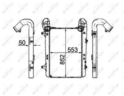 NRF 30200 Turbo Radyatoru Daf Xf105.410 05 > 1691392