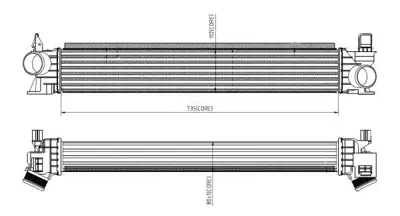 NRF 309033 Turbo Intercooler Radyatoru Boxer Iii Jumper Iii 2 2hdi - 3 0hdi E5 12> Ducato Iii> 2 3jtd - 3 0jtd E5 11> Klimali 1382428080