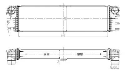 NRF 309037 Turbosarj Radyatoru V-Class W447 14> Vıto W447 14> 4475010301