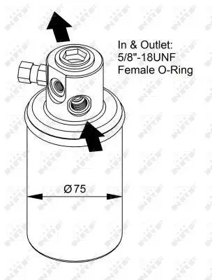 NRF 33231 Klima Tupu Lt 28 35 46 96>03 Sprınter 96>06 2D0820191 A9015500180