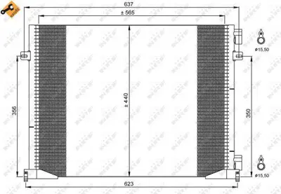 NRF 35914 Klima Radyatoru (Kondanser) Trafıc Iı Vıvaro 1,9 - 2,0 4417652