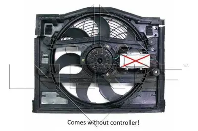 NRF 47027 Komple Fan Motoru Davlumbaz Bmw E46 6905076